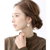 べっ甲風マーブル模様デザインピアス イヤリング 大人っぽい | VINGTAINE | 詳細画像6