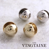 メタルボールピアス(M) シンプル 大きめ | VINGTAINE | 詳細画像1 