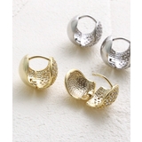 パヴェメタルボールピアス キャッチレスピアス キュービックジルコニア | VINGTAINE | 詳細画像10 