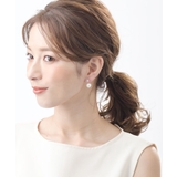 一粒パール×キュービックジルコニアピアス バックキャッチピアス キュービックジル… | VINGTAINE | 詳細画像7 