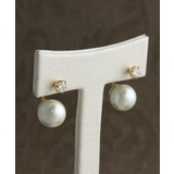 一粒パール×キュービックジルコニアピアス バックキャッチピアス キュービックジル… | VINGTAINE | 詳細画像9 