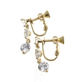 トリプルキュービックぶらさがりピアス/イヤリングP2-38 | VINGTAINE | 詳細画像4 