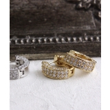 キュービックジルコニアリングピアス/パヴェ/キュービックジルコニア P2-7 | VINGTAINE | 詳細画像7