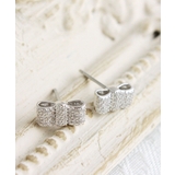 パヴェミニリボンピアス キュービックジルコニアP38 4[アクセサリー | VINGTAINE | 詳細画像8 