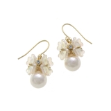 パール&フラワーピアス イヤリング フックピアス | VINGTAINE | 詳細画像3