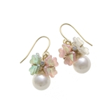 パール&フラワーピアス イヤリング フックピアス | VINGTAINE | 詳細画像4