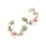 フラワーカーブピアス イヤリング 大人カジュアル | VINGTAINE | 詳細画像4