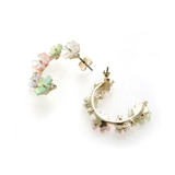 フラワーカーブピアス イヤリング 大人カジュアル | VINGTAINE | 詳細画像6