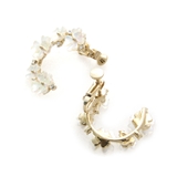 フラワーカーブピアス イヤリング 大人カジュアル | VINGTAINE | 詳細画像7