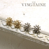 メタルミニモチーフピアス プチ 小ぶり | VINGTAINE | 詳細画像1