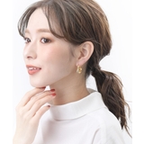 メタルツイストフープピアス リング アクセサリー | VINGTAINE | 詳細画像9