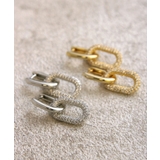 パヴェチェーンピアス アクセサリー 大人カジュアル | VINGTAINE | 詳細画像11 