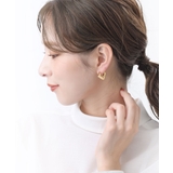 メタルデザインリングピアス アクセサリー 大人カジュアル | VINGTAINE | 詳細画像13