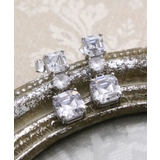 キュービックジルコニアピアス 3連 CZ | VINGTAINE | 詳細画像7 