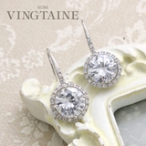 キュービックジルコニアフックピアス 一粒 CZ | VINGTAINE | 詳細画像1 