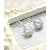キュービックジルコニアフックピアス 一粒 CZ | VINGTAINE | 詳細画像5 