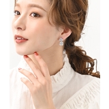 キュービックジルコニアフラワーピアス お花 CZ | VINGTAINE | 詳細画像4 