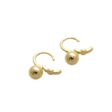 ミニメタルボール付きリングピアス アクセサリー フープ | VINGTAINE | 詳細画像5