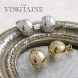 ピアス ビジュー カーブ | VINGTAINE | 詳細画像1