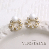 ピアス ビジュー パール | VINGTAINE | 詳細画像1 