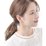 ピアス リボン キュービックジルコニア | VINGTAINE | 詳細画像7 