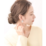 ピアス イヤリング ガラスストーン | VINGTAINE | 詳細画像6 