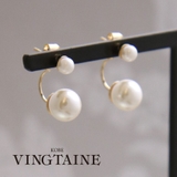 ピアス パール ダブル | VINGTAINE | 詳細画像1