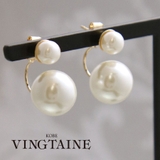 ピアス パール ダブル | VINGTAINE | 詳細画像1