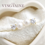 ピアス イヤリング パール | VINGTAINE | 詳細画像1