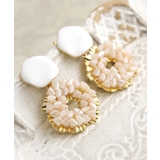 ピアス ガラスビーズ サークル | VINGTAINE | 詳細画像13 