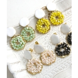 ピアス ガラスビーズ サークル | VINGTAINE | 詳細画像17 