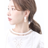 ピアス ガラスビーズ サークル | VINGTAINE | 詳細画像9 