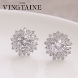 ピアス イヤリング キュービックジルコニア | VINGTAINE | 詳細画像1 