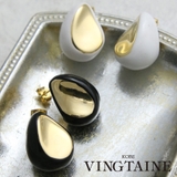 ピアス ぽってり メタル | VINGTAINE | 詳細画像1