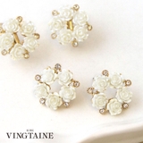 ピアス イヤリング ローズ | VINGTAINE | 詳細画像1 