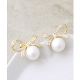 ピアス リボン パール | VINGTAINE | 詳細画像7 