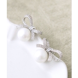 ピアス リボン パール | VINGTAINE | 詳細画像8 