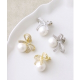 ピアス リボン パール | VINGTAINE | 詳細画像9 