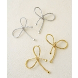 ピアス リボン メタル | VINGTAINE | 詳細画像4