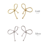 ピアス リボン メタル | VINGTAINE | 詳細画像9