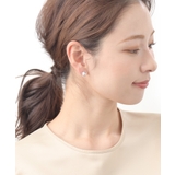 ピアス キューブ型 クリスタルガラス | VINGTAINE | 詳細画像3