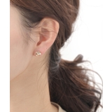 ピアス キューブ型 クリスタルガラス | VINGTAINE | 詳細画像4