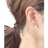 ピアス キューブ型 クリスタルガラス | VINGTAINE | 詳細画像5