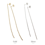 ピアス ロング チェーン | VINGTAINE | 詳細画像11 