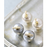 バックキャッチピアス パール キュービックジルコニア | VINGTAINE | 詳細画像5