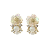 ホワイト | ピアス イヤリング フェミニン | VINGTAINE