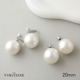 大粒パール ピアス イヤリング | VINGTAINE | 詳細画像1