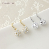 キュービックジルコニアボール フックピアス イヤリング | VINGTAINE | 詳細画像1 