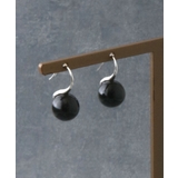 10mm ブラックボール フックピアス | VINGTAINE | 詳細画像8