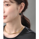 14mm ブラックボール フックピアス | VINGTAINE | 詳細画像3